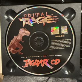 Primal Rage Atari Jaguar CD W/ Sleeve and Tested Working
