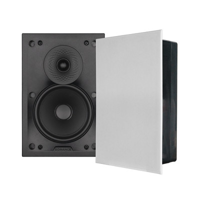 Sonance VXXT6 Outdoor Extreme 6.5'' In-Wall Speakers Pair White IP66