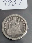 1849 O SEATED LIBERTY DIME - RARE COIN - ONLY 300,000 MINTED !!!