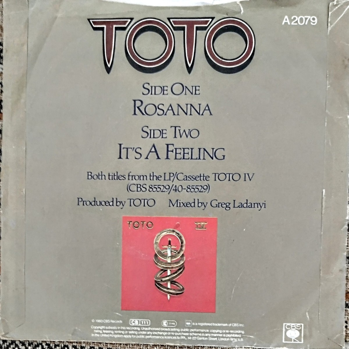 Toto Rosanna 7