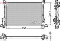 Denso MotorküHler WasserküHler DRM09175 FüR Fiat Opel Renault X82 Talento Vivaro