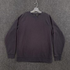 Under Armour Storm Sweatshirt Men's XL Black Fleece Crewneck Pullover Shirt