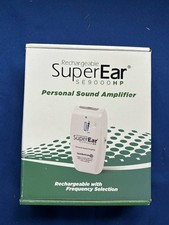 SuperEar Rechargeable Personal Sound Amplifier Model SE9000HP