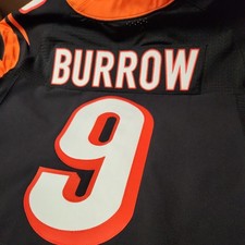 Authentic Joe Burrow Cincinnati Bengals Nike Vapor Elite Jersey Size 48/XL