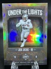 2020 Panini Legacy - Josh Jacobs /100 Bronze Premium Under The Lights # UL-JA