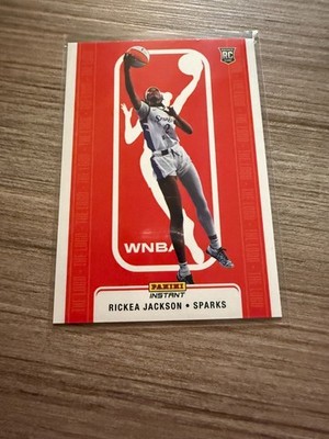 2024 Panini Instant WNBA The Logo #TL-22 RICKEA JACKSON RC Rookie Card