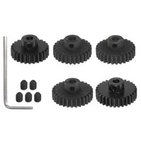 5Stk 1 M1 Ritzel Motor Getriebe Set 26T 27T 28T 29T 30T 5Mm Rc Motor Welle M1