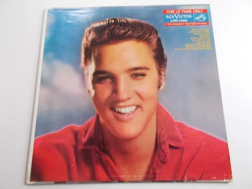 ELVIS"FOR LP FANS ONLY" LP FROM CANADA EX/EX CONDITION