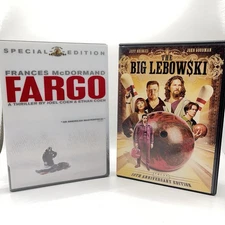 Coen Brothers 2 DVD Lot Fargo & Big Lebowski