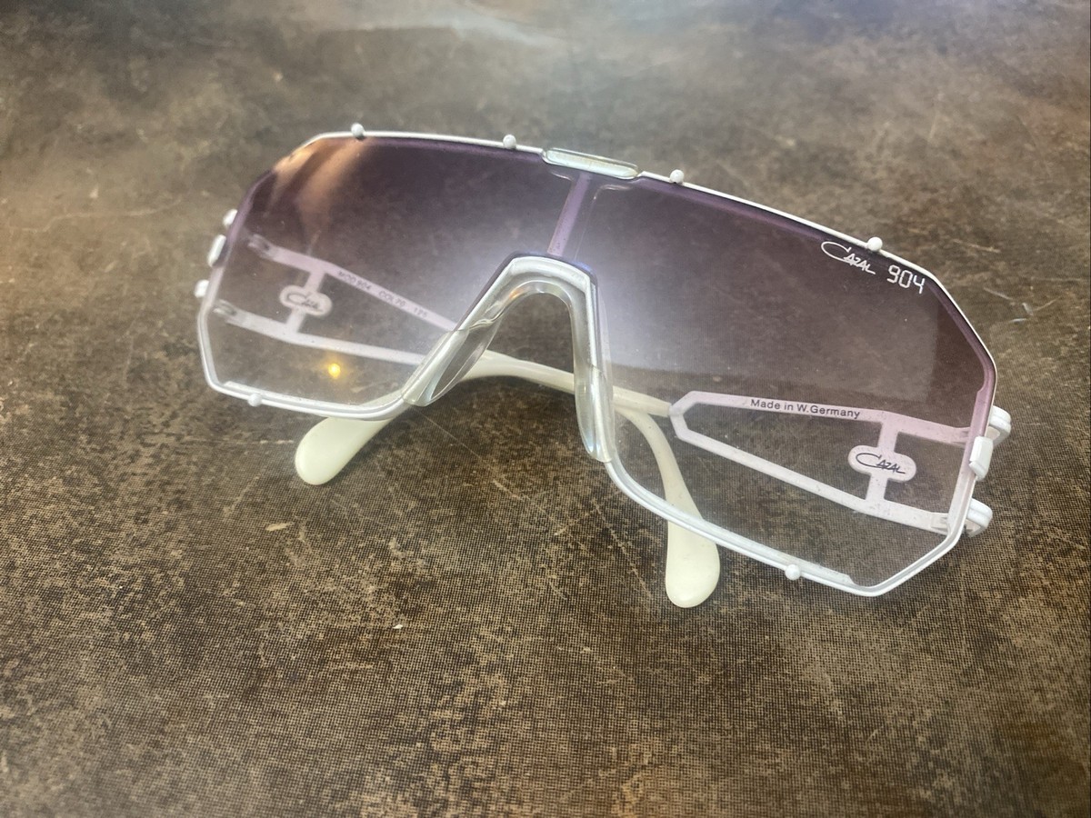Cazal Mod 904 Col 70 125 - Made In Germany Vintage Glasses - White