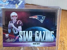 2024 Panini Absolute - Star Gazing Drake Maye #SG-DME (RC)