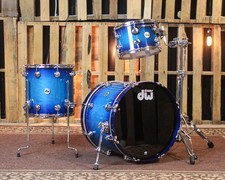 DW Collector's Maple SSC Regal to Royal Burst Drum Set - 20,12,14 - SO 1444192