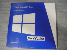 Microsoft Windows 8.1 Pro Full Spanish Version 32 & 64Bit DVDs =SEALED BOX=