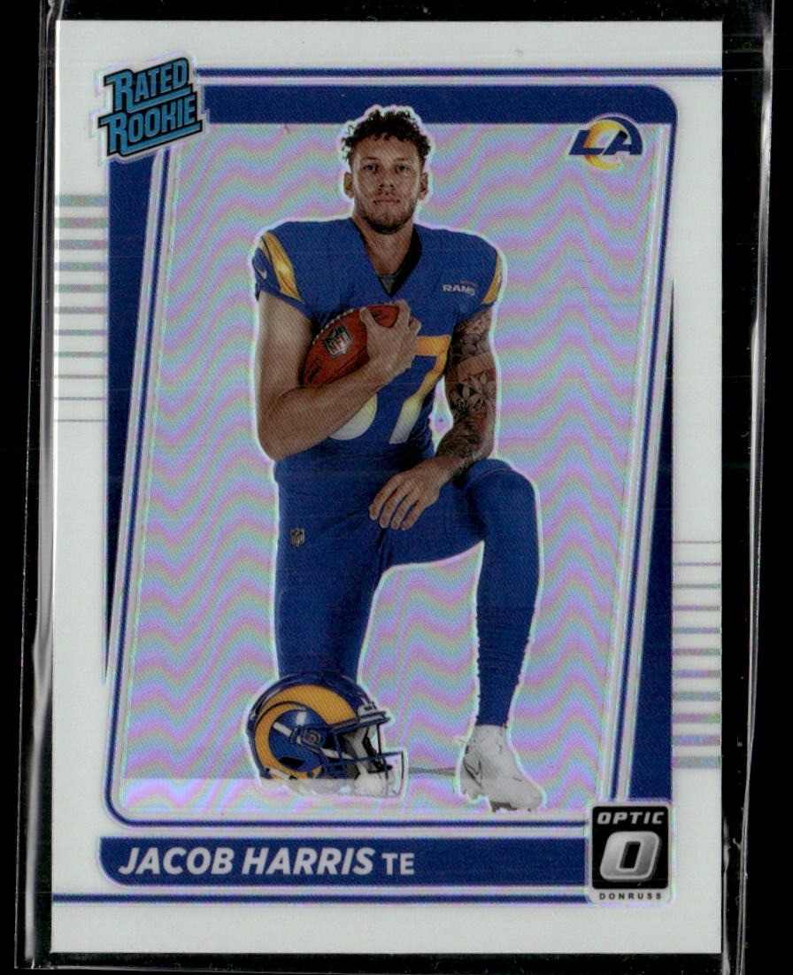 2021 Donruss Optic #238 Jacob Harris Holo Variation RC