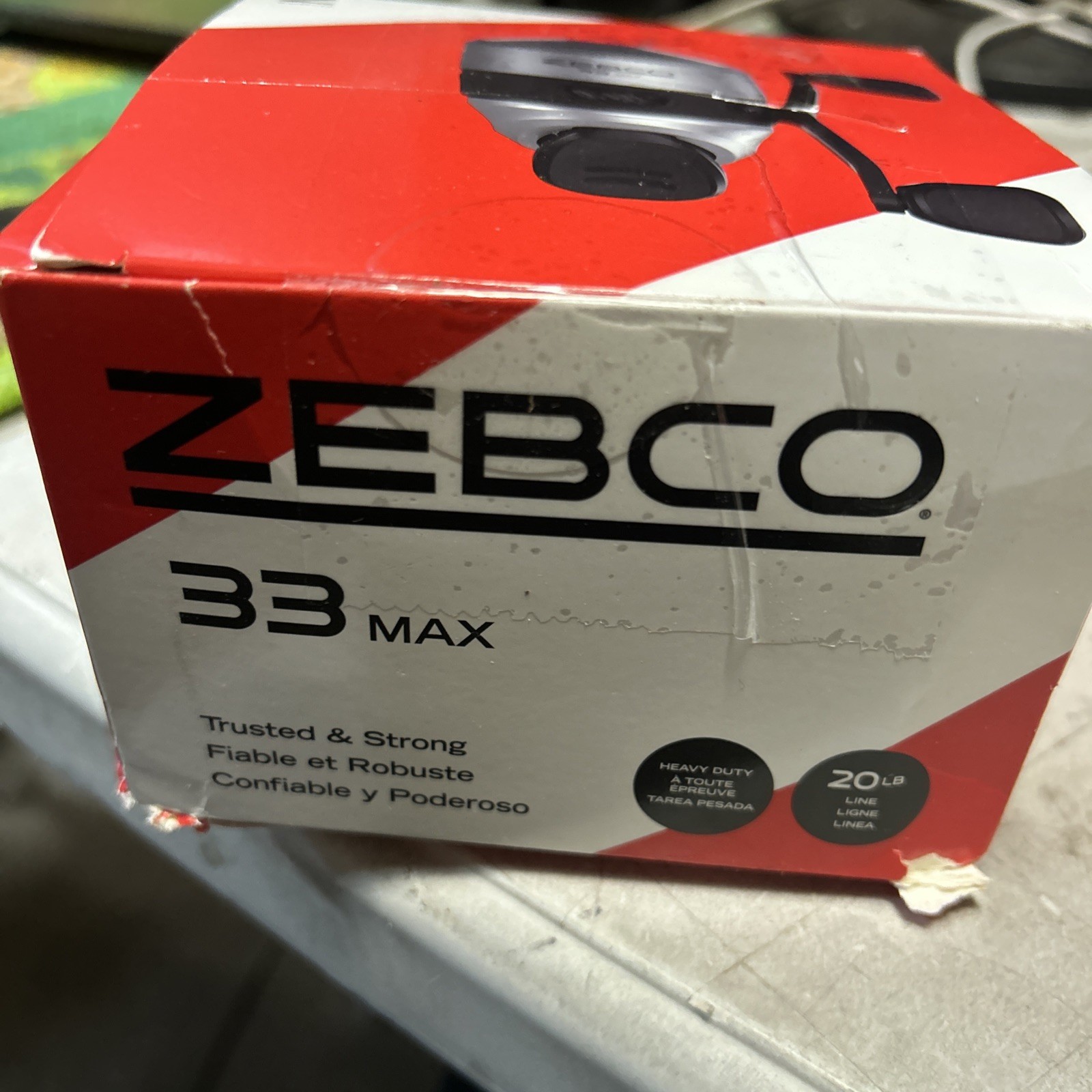 Ready-to-Fish Zebco 33 Spincast Reel with 20lb Cajun Line