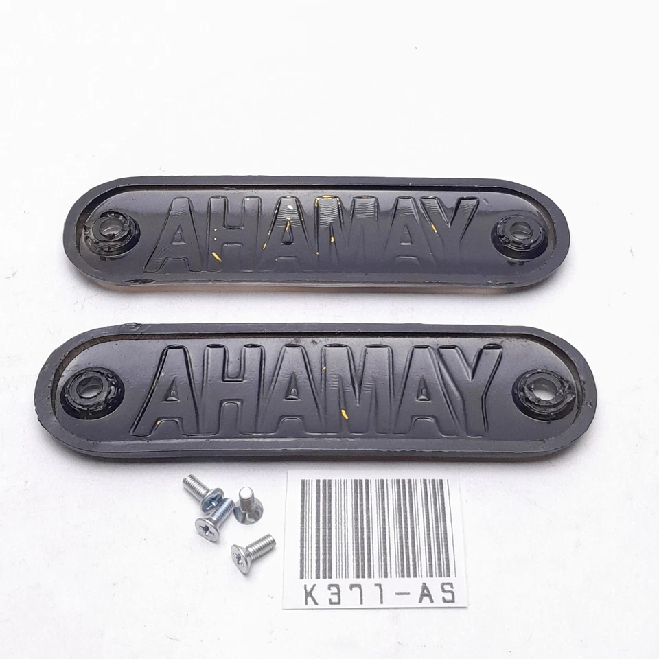 2 piezas Yamaha YL1 YL2 YL3 L2G YAS1 HS1 FS1 YA6 YG5 YM1 emblema del tanque de combustible gasolina nuevo en stock Foto 2 de 4