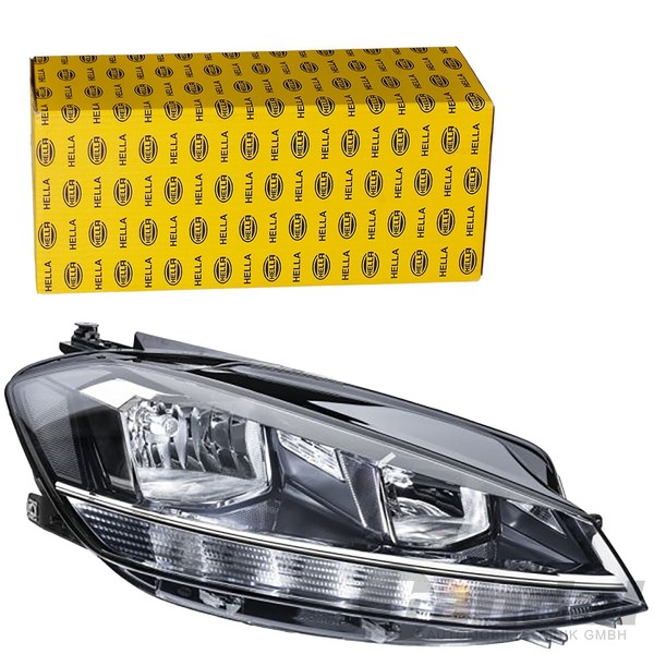 Hella H7 H9 WY21W Scheinwerfer Rechts Passend FüR VW Golf | 1EB 013 924-021-image