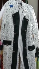 Trendy Vintage Men's Steampunk Renaissance Coat Tailcoat Medieval Gothic Jacket