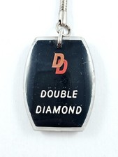 Portachiavi - Birra Double Diamond 1960s - Double Lato - Vintage Stile Bourbon