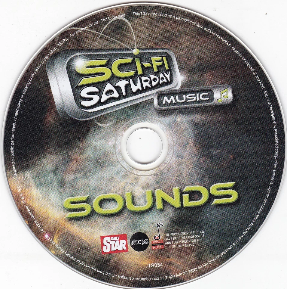 SCI-FI SATURDAY SOUNDS CD - Bild 3 von 3