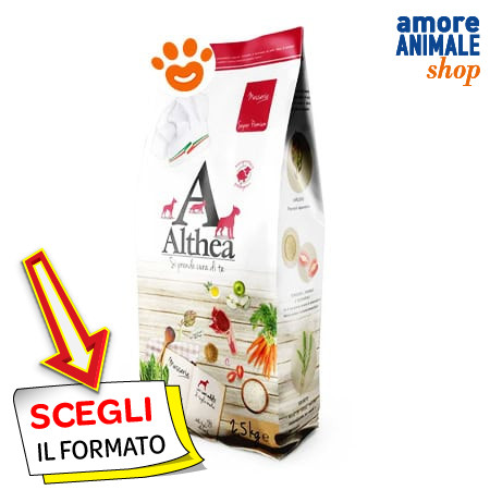 Althea Dog Masseria 14kg Agnello: Cibo Secco Ipoallergenico Cani Adult