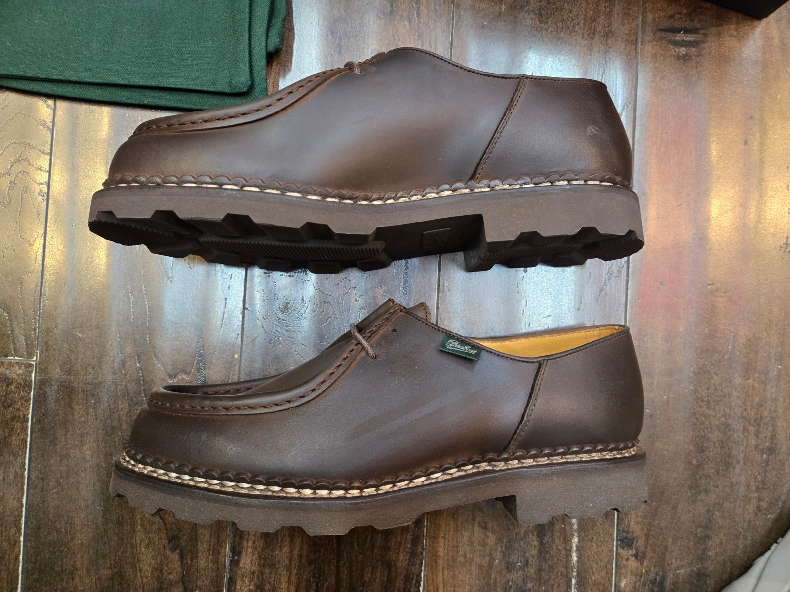 Paraboot Michael/Marche II Marron-Gringo TG New with Box image 2