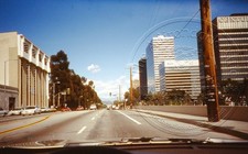 Century City - Los Angeles, California Street scene Slide 35MM 1998