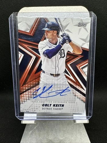 2026 Topps Series 1 Colt Keith Baseball Stars Autographs (RAW)