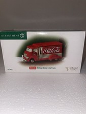 DEPT 56 CHRISTMAS IN THE CITY  VINTAGE CARS "COCA COLA TRUCK" #59428 MINT IN BOX