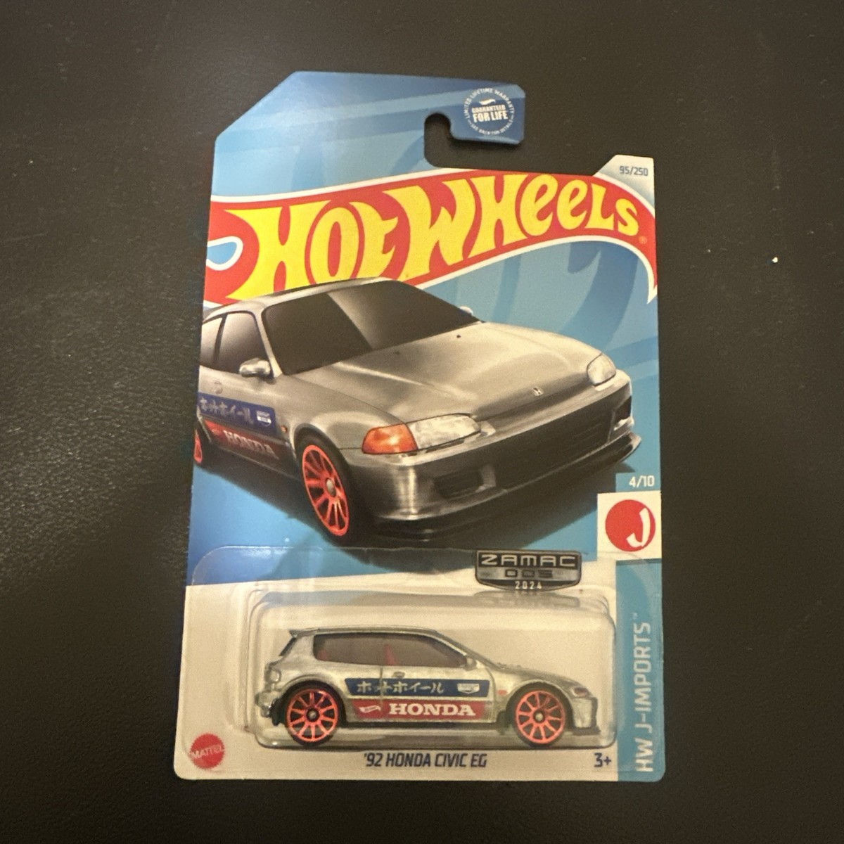 2023 HOT WHEELS HW J-IMPORTS ZAMAC '90 HONDA 88CIVIC CR-X,88 CIVIC