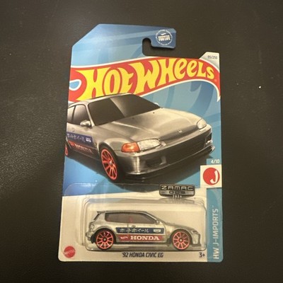 ミニカー Hot Wheels 10th Limited Edition 2023 HOT WHEELS HW J-IMPORTS ZAMAC '90 HONDA 88CIVIC CR-X,88 CIVIC