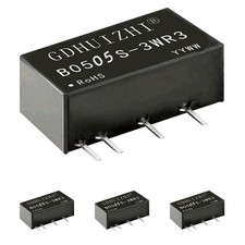 4 Pack DC-DC 5V to 5V Isolated Power Convert, Input 4.5V-5.5V, Output 5.0V, 3...