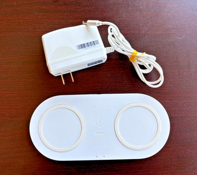 Belkin BoostCharge Dual Wireless Charging Pads 10W Qi for Apple Samsung Google