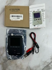 ETEPON Digital Oscilloscope Kit with BNC-Clip Cable Probe Untested