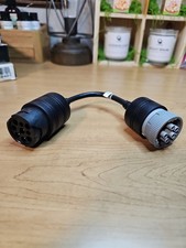 6 Pin J1708 9 Pin J1939 to 16 Pin OBD2 Diagnostic Adapter Cable Truck