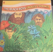 The Beach Boys- Endless Summer Vinyl Greatest Hits W/ Poster READ* VG TESTED*
