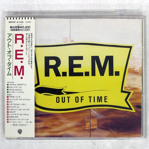 R.E.M. OUT OF TIME WARNER WPCP4195 Japan 1CD