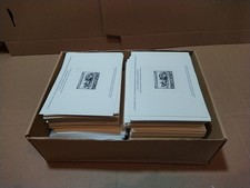 Bestand Lager Posten Saar: Tag der Briefmarke 1950 Neu/ Schwarzdruck 2,5 KG (T)