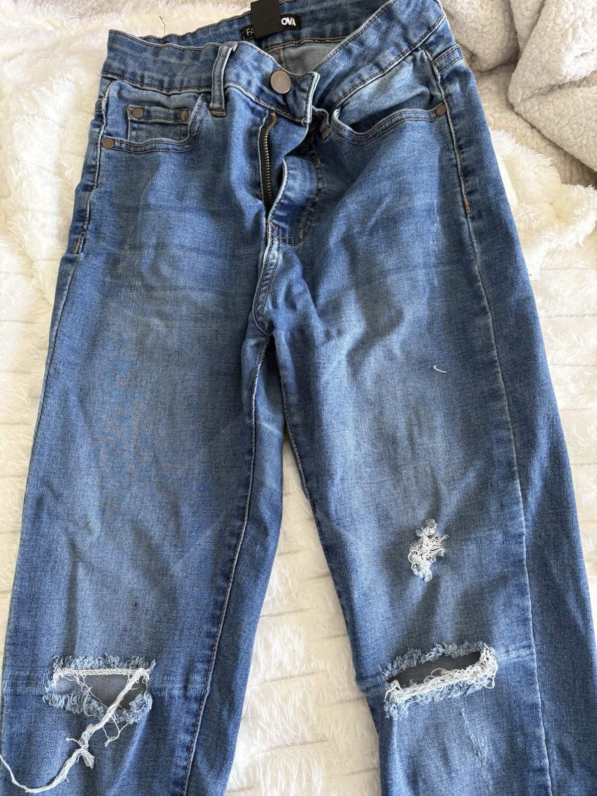 Fashion Nova Women's Blue Jeans Size Small