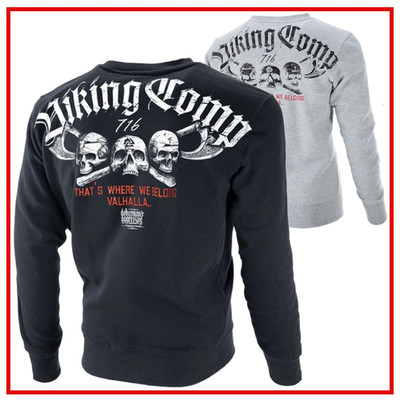 Dobermans Aggressive Herren Pullover BC272   Viking Wikinger Thor Valhalla Thor