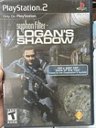 Syphon Filter: Logan's Shadow PS2 PlayStation 2 Black Label Untested CIB 2010