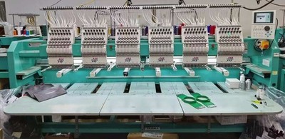 TAJIMA Embroidery Machine 6-Head TFMX-IIC1506 Year 2016