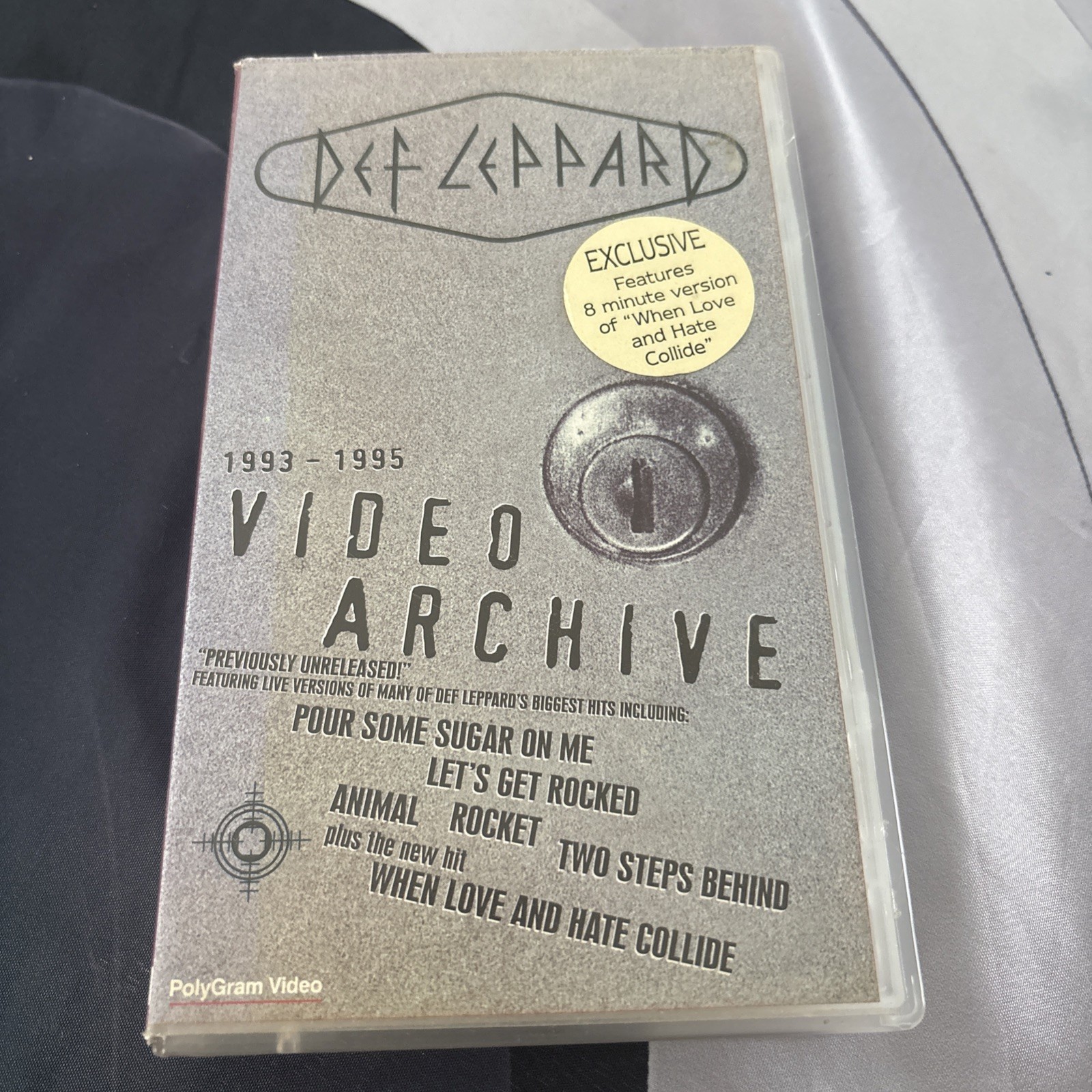 Def Leppard - Video Archive (VHS, 1995)
