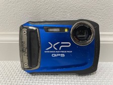 Fujifilm FinePix XP150 Digital Camera Blue Water-Resistant Used Tested