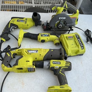 RYOBI TOOLS  MIX  Lot 6. ⭐️FOR PARTS⭐️