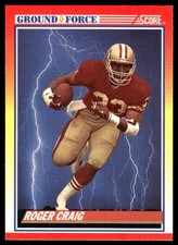Roger Craig 1990 Score #329 49ers NFL READ FREE SHIPPING AutographDen