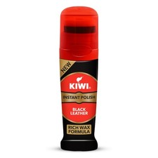 Kiwi Instant Shine Protect Liquid Shoe Polish, Black Leather 75ml