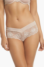  64 Chantelle 2604 Champs- lys es Hipster Panties, Cappuccino, Size L