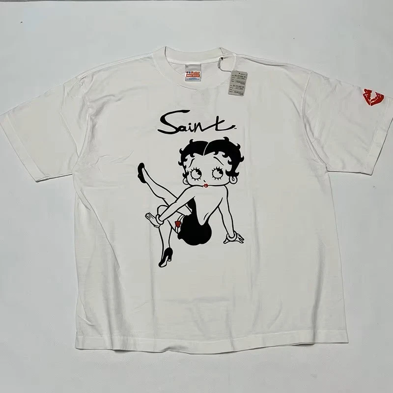 Saint Michael Betty 90s Cartoon Girl Mens White Short Sleeve Cotton T Shirt
Opens in a new window or