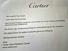 Cartier Panthère Vendôme Damen Quarz Bicolo...